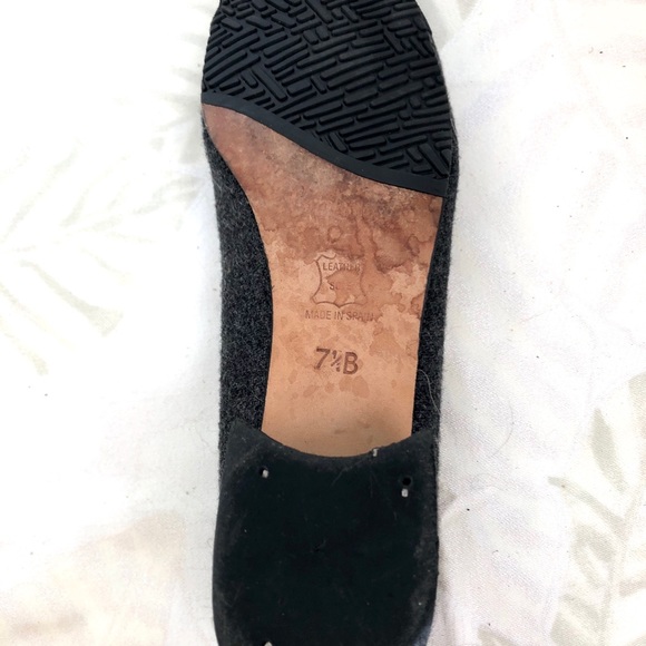 Grey cap toe flats - Picture 4 of 4